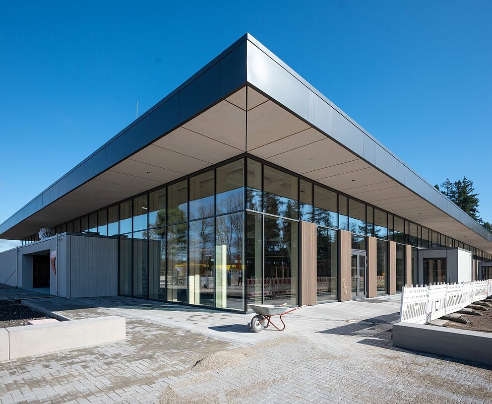 Dreifeldsporthalle in Karlsruhe